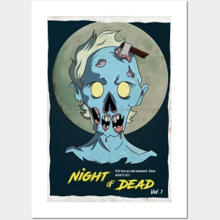 Zombie Night Posters and Art